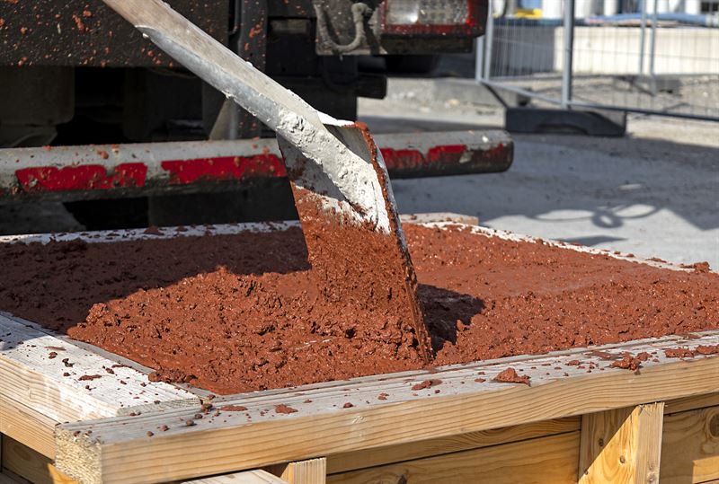 Röd betongbro i Malmö | Byggframtid