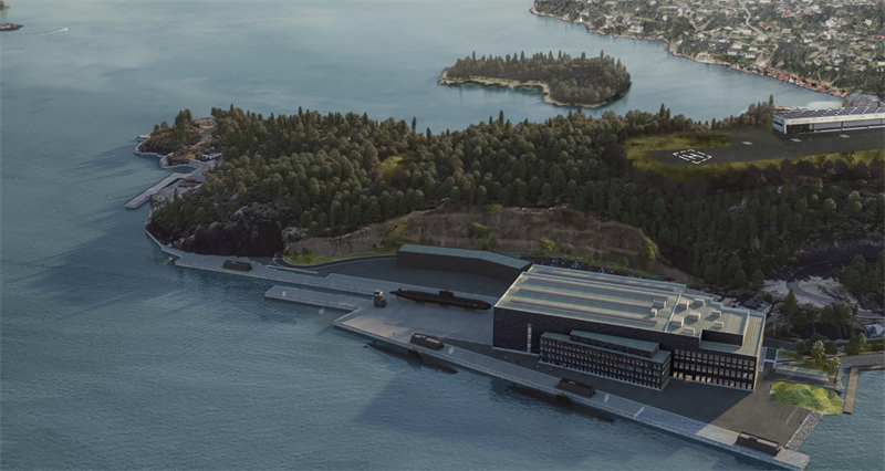 Forsvarsbygg, en myndighet med uppdrag att upprätta och underhålla norska försvarssektorns egendomar och byggnader, har gett NCC i uppdrag att bygga en ny kajanläggning på marinbasen i Haakonsvern.