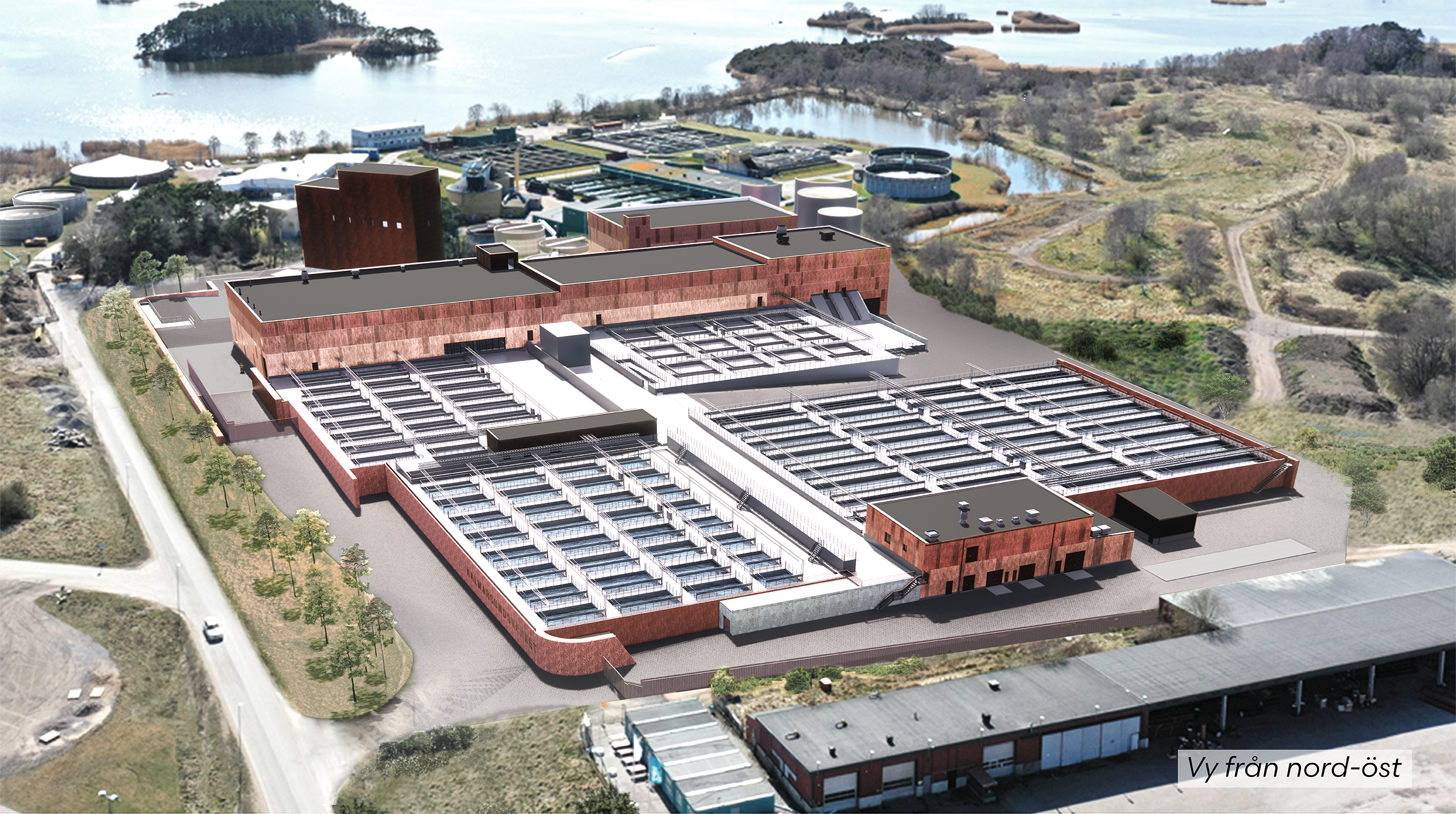 Nu byggs Kalmarsundsverket, ett reningsverk som är Kalmars största satsning någonsin. Projektet är ett samverkansprojekt mellan Serneke och Kalmar Vatten.
