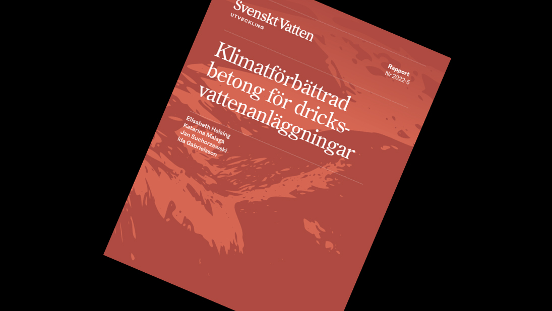 En ny rapport visar att de tekniska kraven för dricksvattenanläggningar uppfylls även med klimatförbättrad betong. Dessutom visar den att utlakningen av potentiellt farliga ämnen i vissa fall till och med minskar när alternativa bindemedel används.