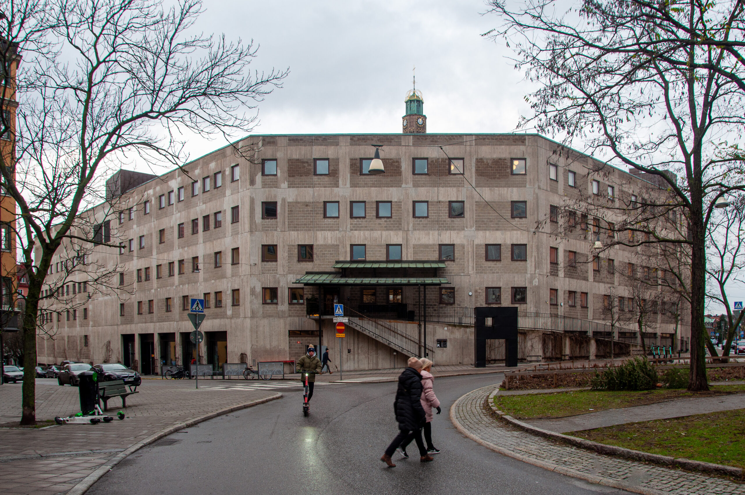 Gamla arkitekturskolan på Östermalm i Stockholm.