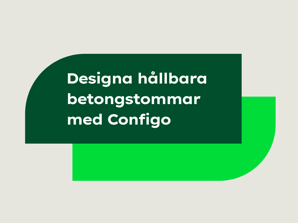 Heidelberg Materials lanserar Configo, ett verktyg för att optimera betongstommars klimatavtryck i byggprojekt.