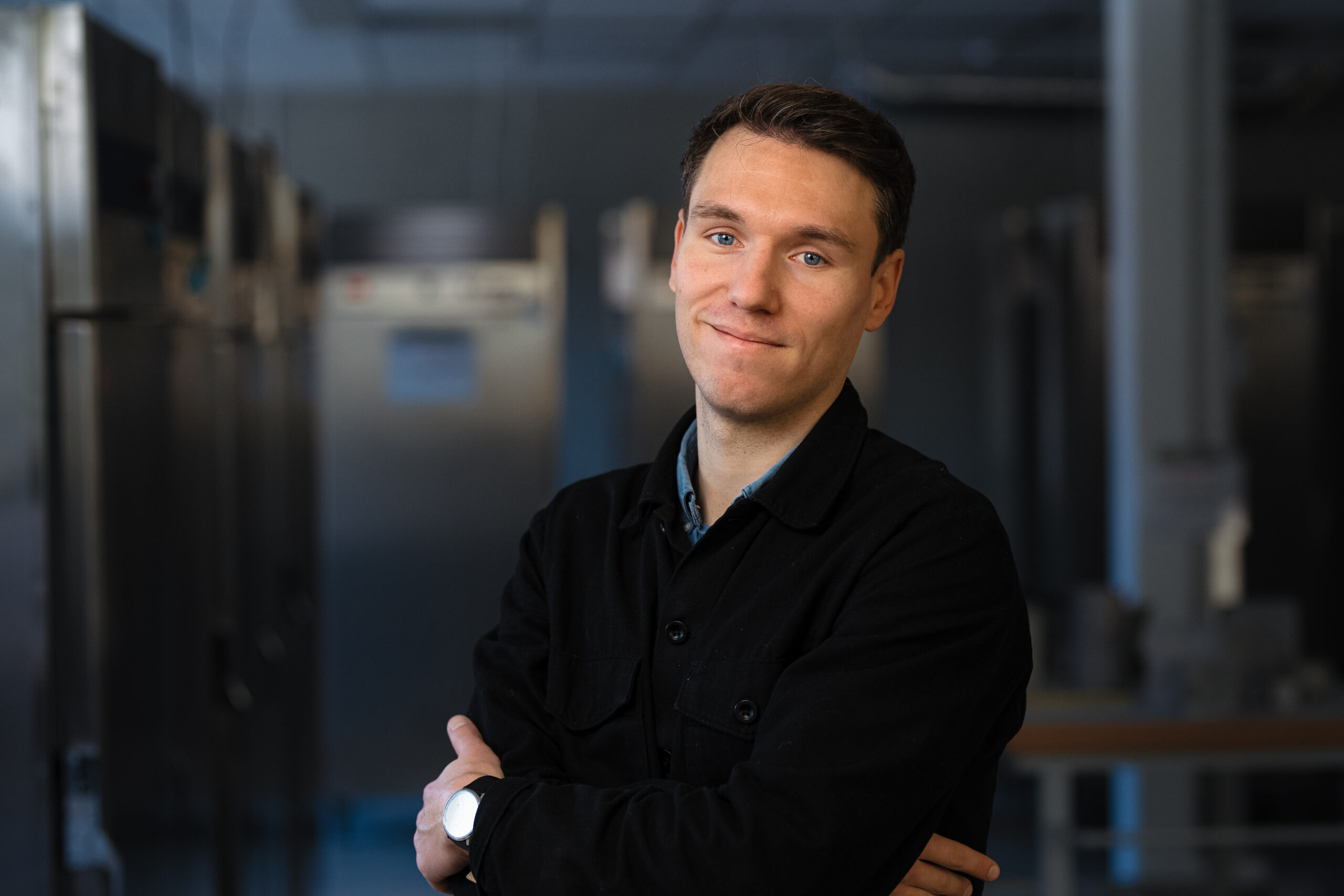 Oskar Linderoth, forskningsledare på Swerock.