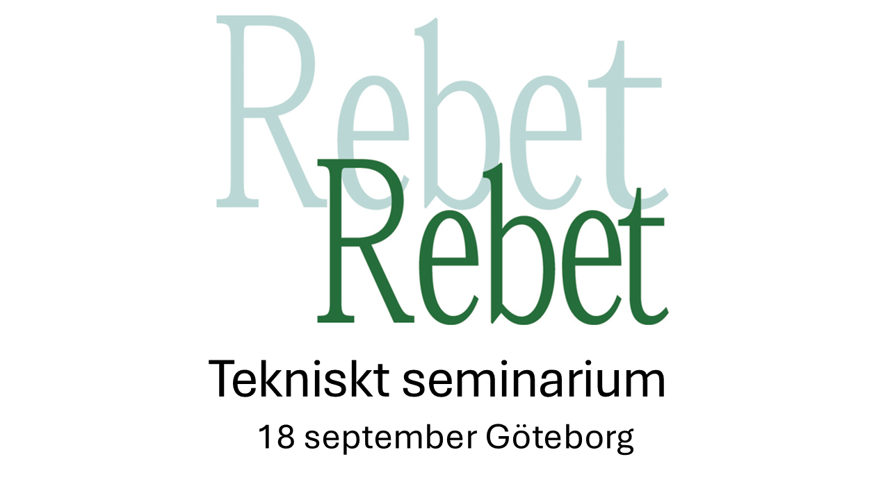 Tekniskt seminarium om betong: skador och åtgärder i parkeringshus. Exempel, metoder och lösningar. Göteborg 18 sept.