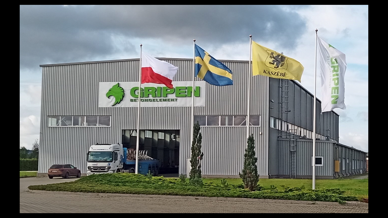 Gripen Betongelement köps av CarlGustav Group – tillverkar prefabricerade betongkomponenter, omsätter 118 Mkr.