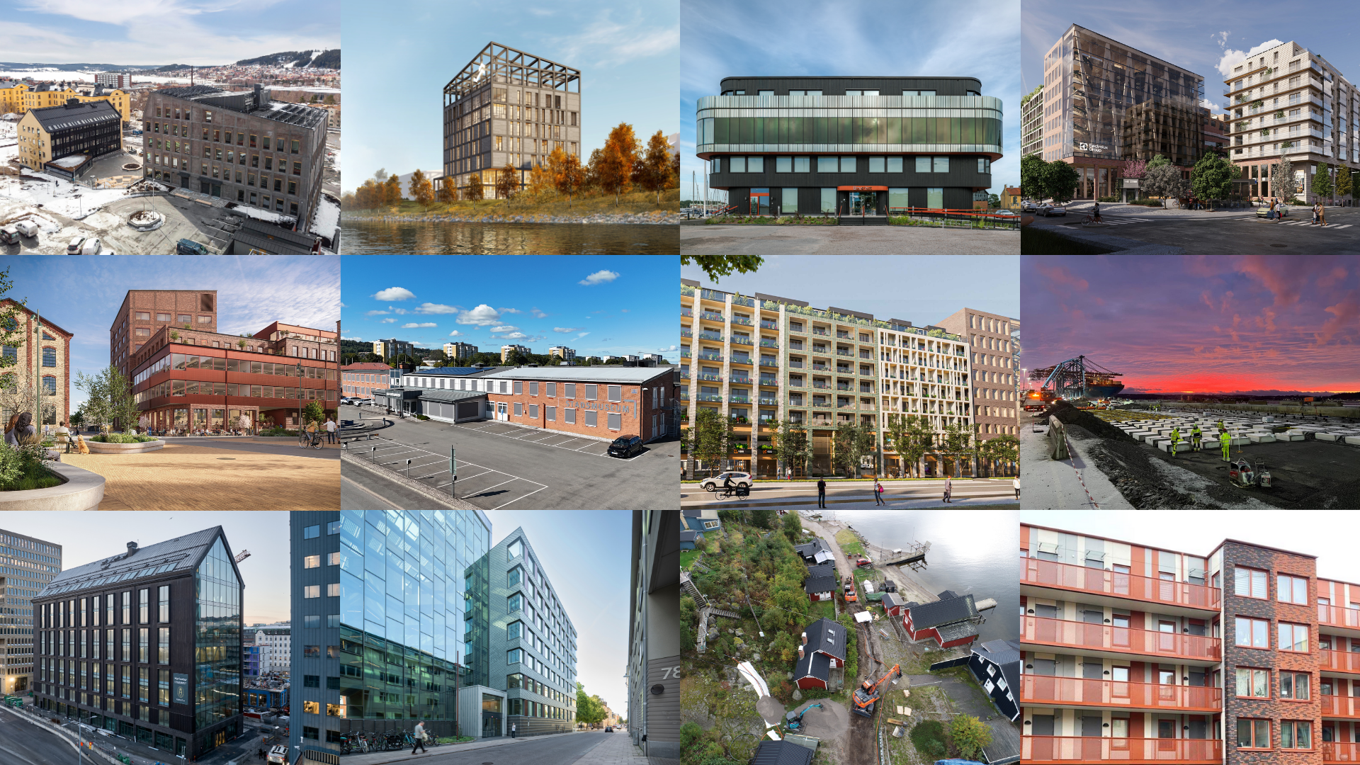 Alla finalister i Sweden Green Building Awards 2025 – projekt, personer och företag som sänker klimatpåverkan med återbruk, trä och systemtänk.