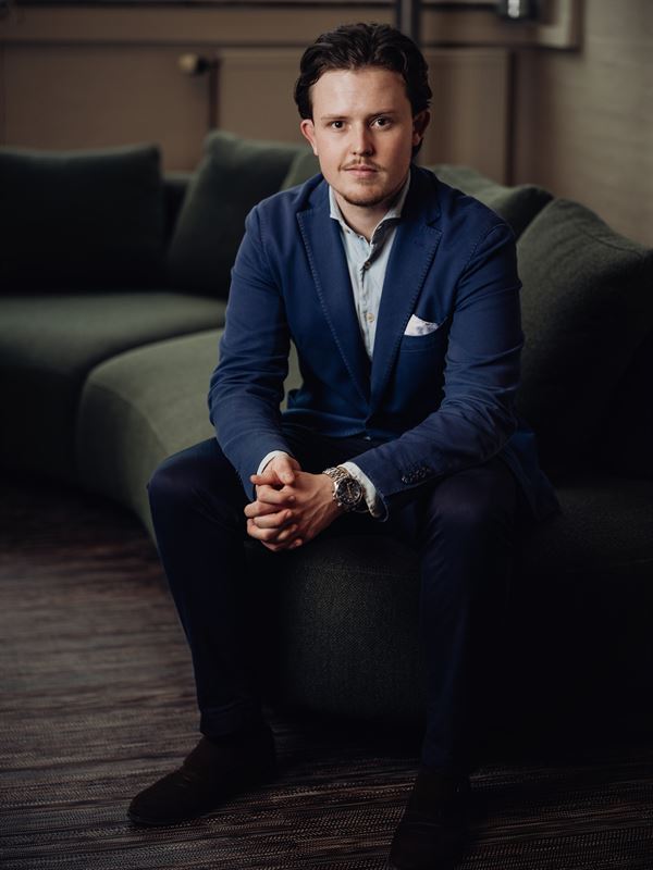 Lukas Sølvik, grundare och vd på Praktikverket, anser att processen för praktikplatser ofta är omodern och att återkopplingen på ansökningar brister. (Foto: Praktikverket)