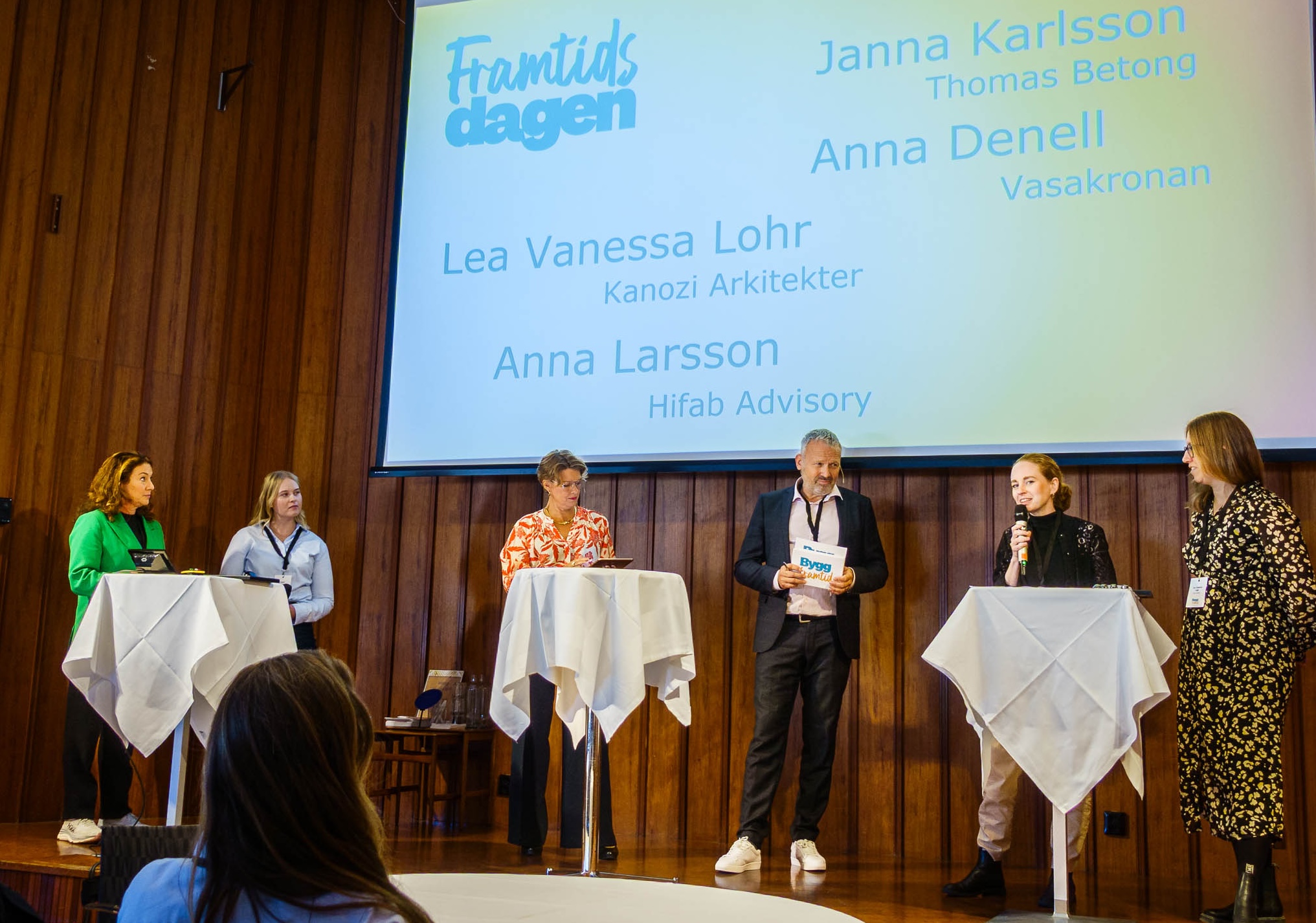 Full fart på scenen var det i fjol. Den 23 september är Framtidsdagen tillbaka. (Foto: ByggFramtid)