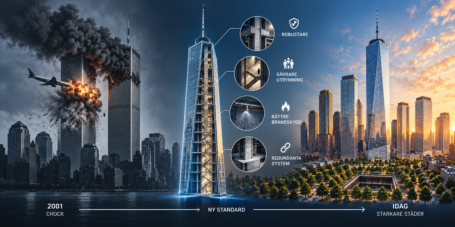 9/11 förändrade höghusbyggandet