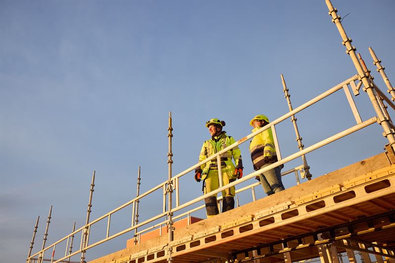 Onsdagen den 2 september är ingen vanlig arbetsdag på NCC. Då får arbetet vänta medan säkerheten tar plats.(Foto: NCC)