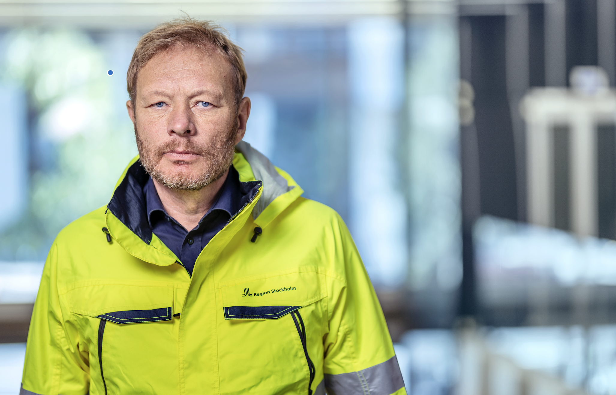 Per Ling-Vannerus, förvaltningschef för Region Stockholms förvaltning för utbyggd tunnelbana. (Foto: Region Stockholm/Jann Lipka)