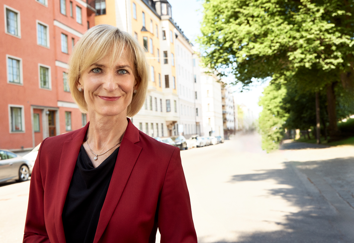 Pengarna är en del av lösningen. Kristina Alvendal vill också se snabbare tillståndsprocesser och tydligare vägledning från myndigheterna. (Foto: Alexander Ljungqvist)