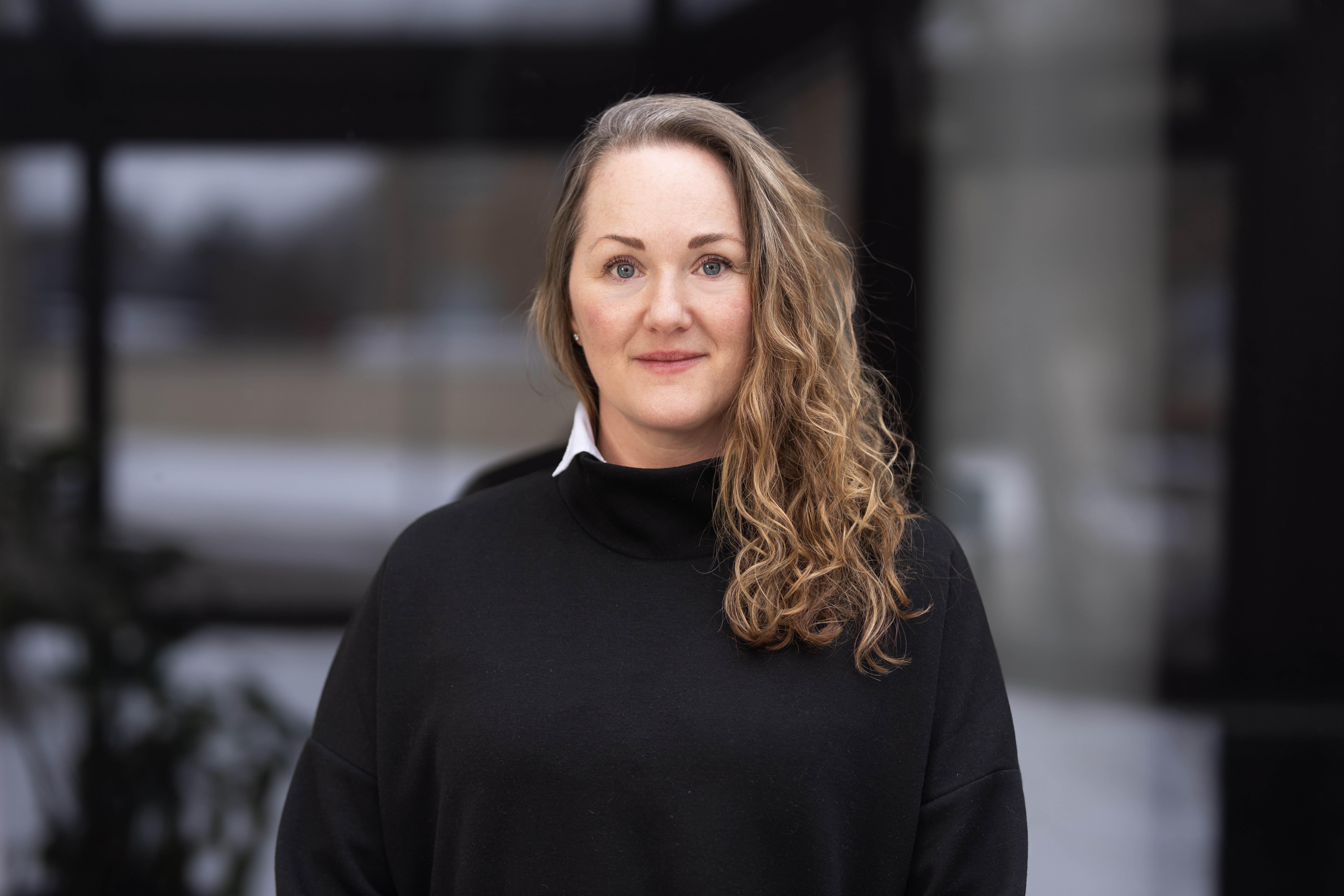 Maria Tunberg, chef inom strategisk forskning och affärsutveckling på RISE, ser hur hjärnhälsa blir en allt tydligare fråga inom samhällsbyggnad. (Foto: Evelina Carborn)